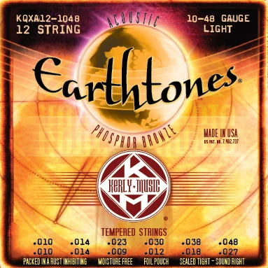 Kerly KQXA12-1048 Earthtones Phosphor Bronze Tempered