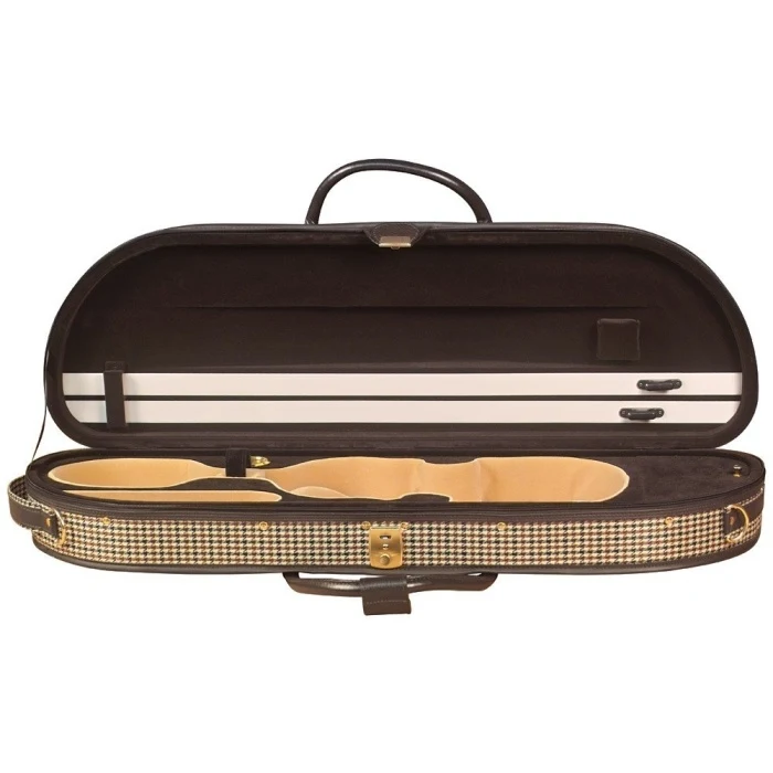 Saga Music BAKER STREET BK-4000 Deluxe Violin Case Half Moon