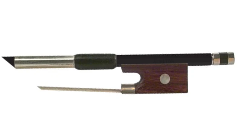 Saga Music Anton Breton AB-110BK Brazilwood Student Violin Bow 4/4 Black