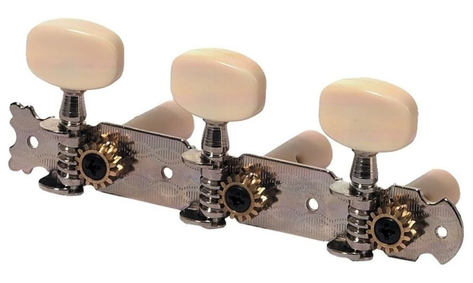 FIRE&STONE Classic Guitar Machineheads Nickelplated