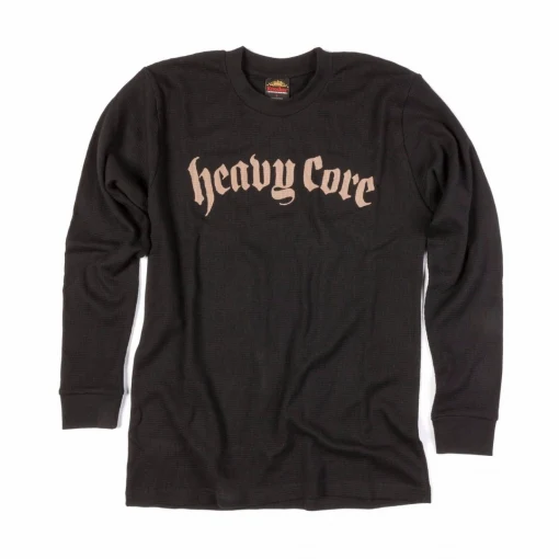 Dunlop DSD37-MTH-SM Heavy Core Men's Thermal Long-Sleeved Shirt Small