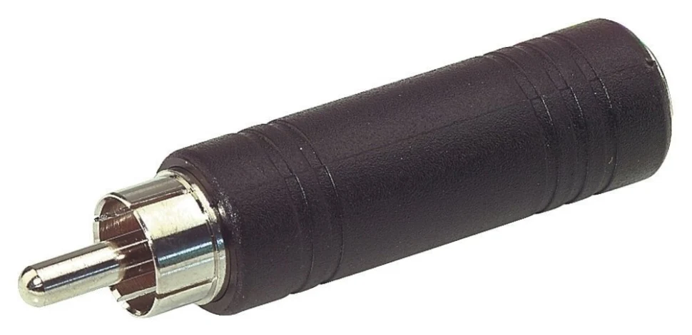 Alpha Audio Adapter Mono Jack - Cinch переходник моноджек 6.3 мм - тюльпан