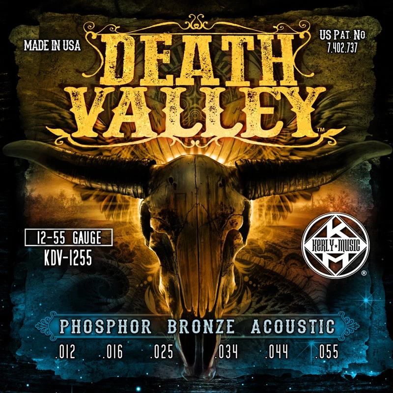 Kerly KDW-1255 Death Valley Phosphor Bronze Tempered