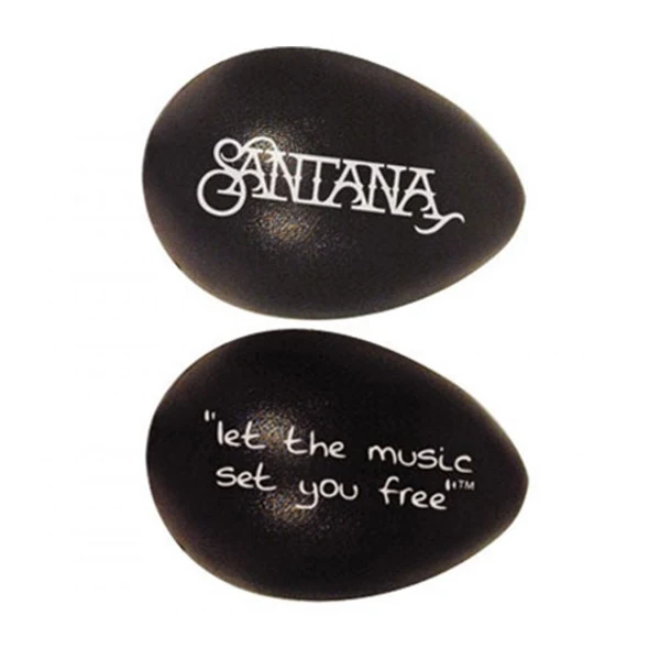 Latin Percussion LPR003-BK Santana Egg Shaker Black