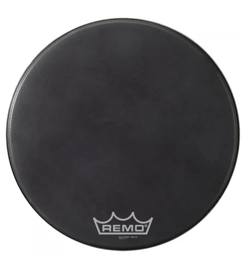 Remo BB-1822-ES Emperor Bass Black Suede 22