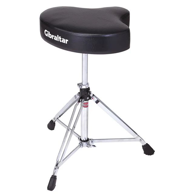 Gibraltar Drum Throne Motocycle Style Vinyl Seat