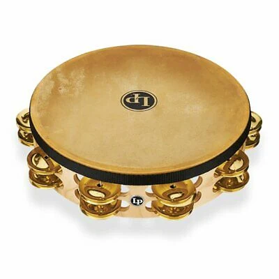 LP PRO 10" Double Row Headed Tambourine LP384-BR