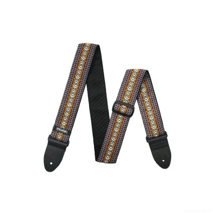 DUNLOP D67-04BR Jacquard Strap Matrix Brown