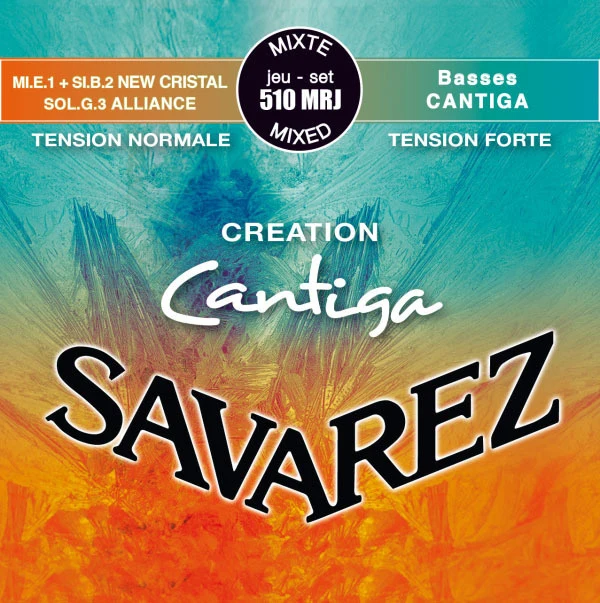 SAVAREZ 510MRJ Creation Cantiga Blue/Red Mixed Tension