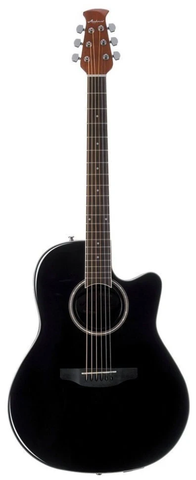 Applause AB24II-5S Balladeer Cutaway Black Satin