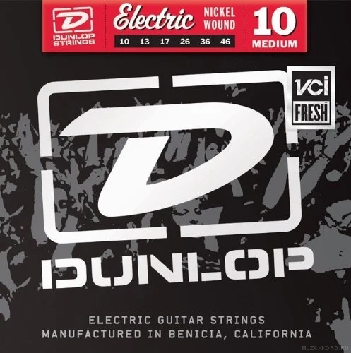 DUNLOP 3РDEN Nickel Plated Steel 10-46
