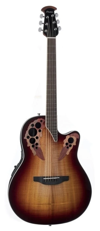 Ovation CE48P-KOAB Celebrity Elite Plus Super Shallow Koa Burst