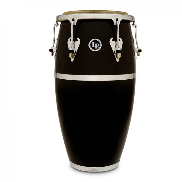 Latin Percussion M654S-BK Matador Fiberglass Tumba 12 1/2"