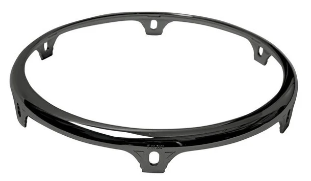 LATIN PERCUSSION HOOPED CONGA COMFORT CURVE II - Z SERIES EXTENDED COLLAR BRUSHED NICKEL LP773-BN