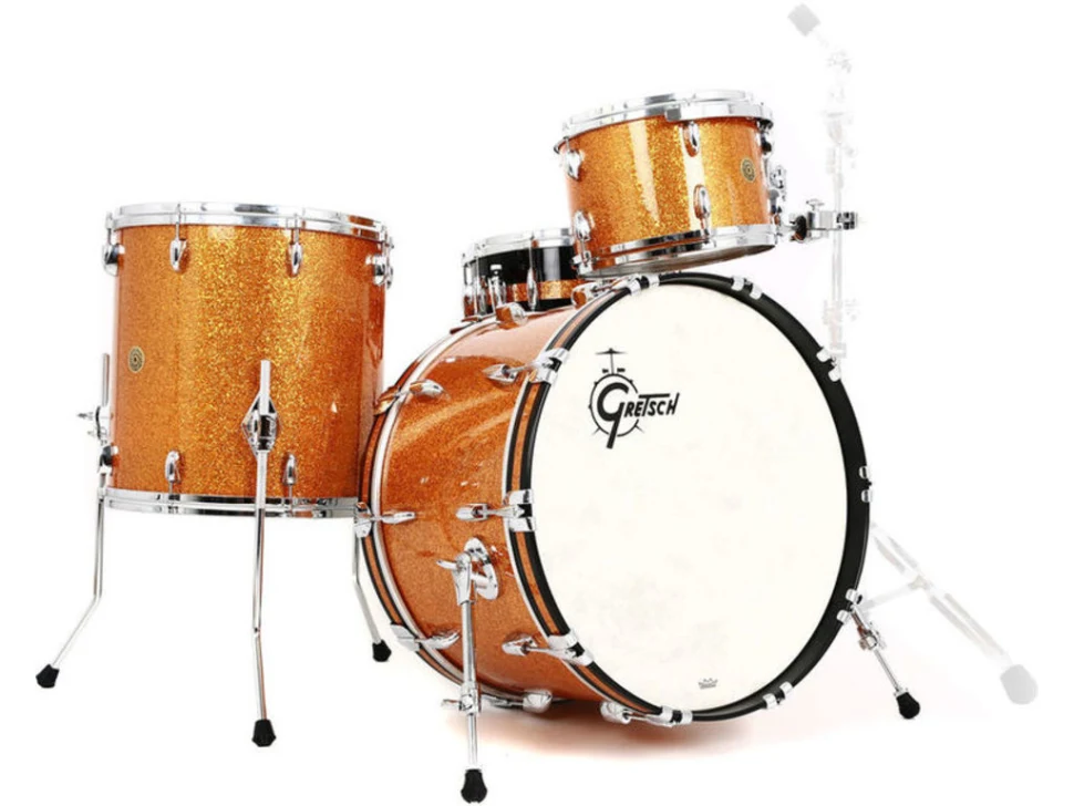 Gretsch kesselsatz USA brooklyn GB-RC423 Gold Sparkle