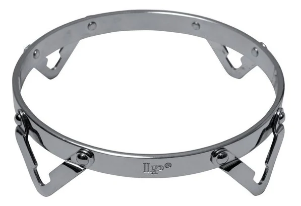 LATIN PERCUSSION HOOPED BONGO TRADITIONAL CHROME LP253A-1