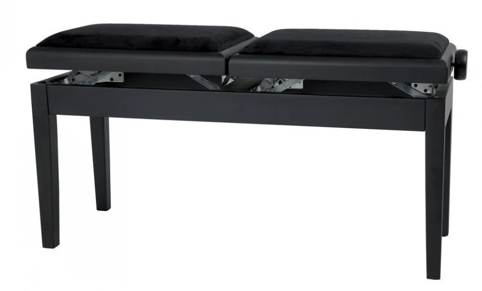 GEWA Piano bench Deluxe Double Black Highgloss