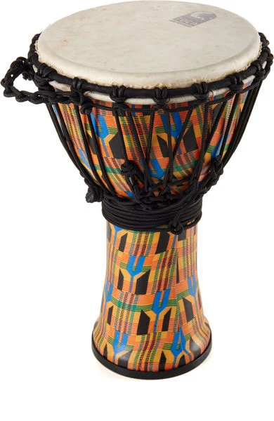 Toca SFDMX-9K Djembe Freestyle Kente Cloth