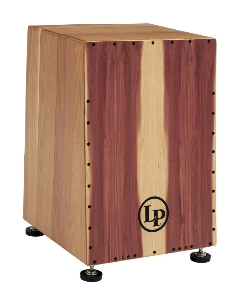 LATIN PERCUSSION CAJON AMERICANA SOLID CEDAR ANGLED LP1447