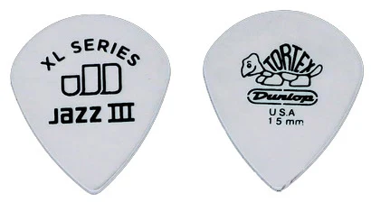 Dunlop 498P1.5 Tortex Jazz III XL