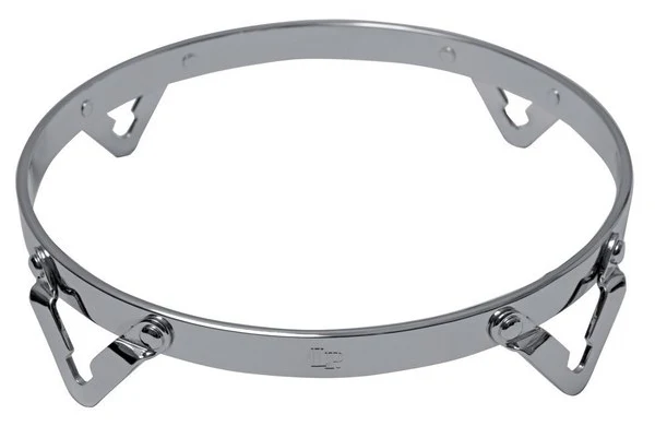 LATIN PERCUSSION HOOPED BONGO TRADITIONAL CHROME LP253A-8