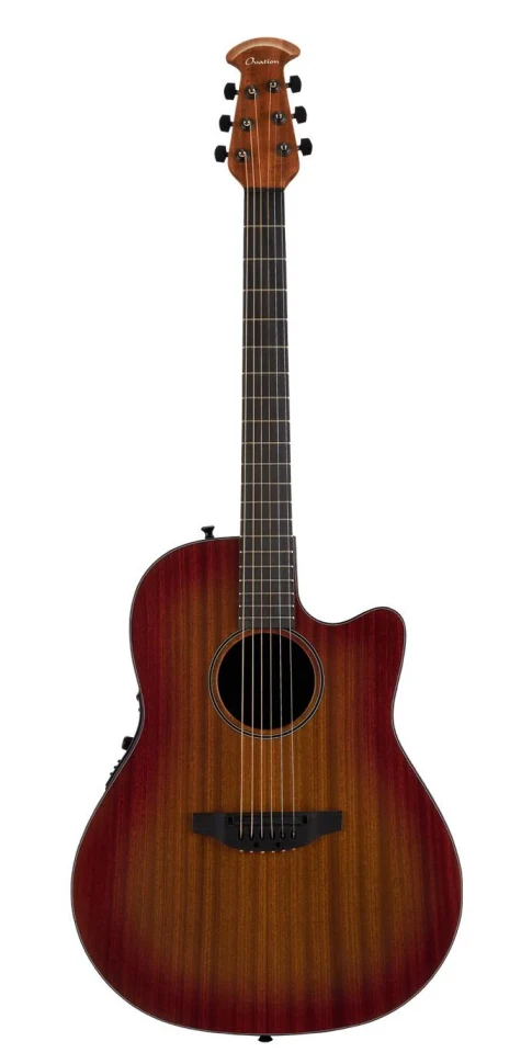 OVATION 2771STR-MB Main Street Balladeer Mahogany Satin Burst