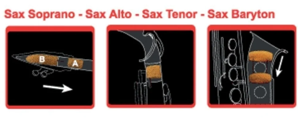 SAXMUTE сурдина для сопрано-саксофона