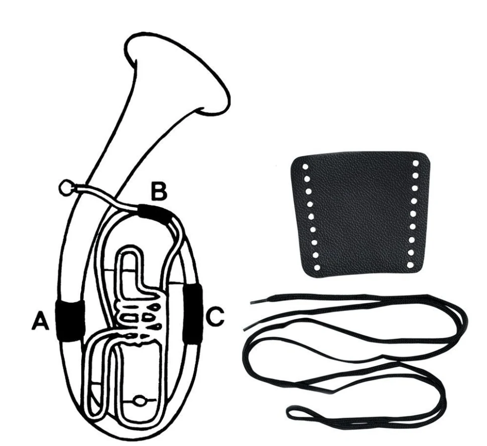 GEWA VALVE GUARD LEATHER B-Tuba part B