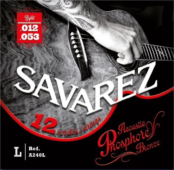 SAVAREZ A240L Acoustic Phosphor Bronze .012-.053