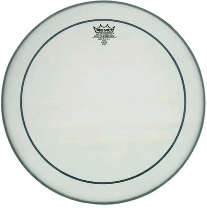 REMO PS-1118-00 Bass, Pinstripe, Coated, 18"