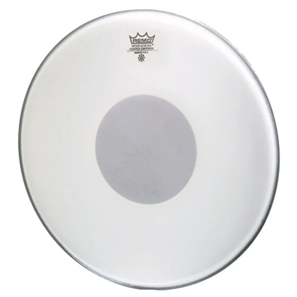 REMO BE-0113-10 Batter, Controlled Sound, Emperor, Coated, Black Dot Bottom, 13"