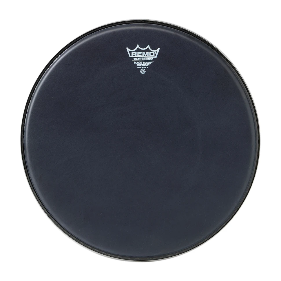 REMO BB-1816-ES Bass, Emperor, Black Suede, 16"