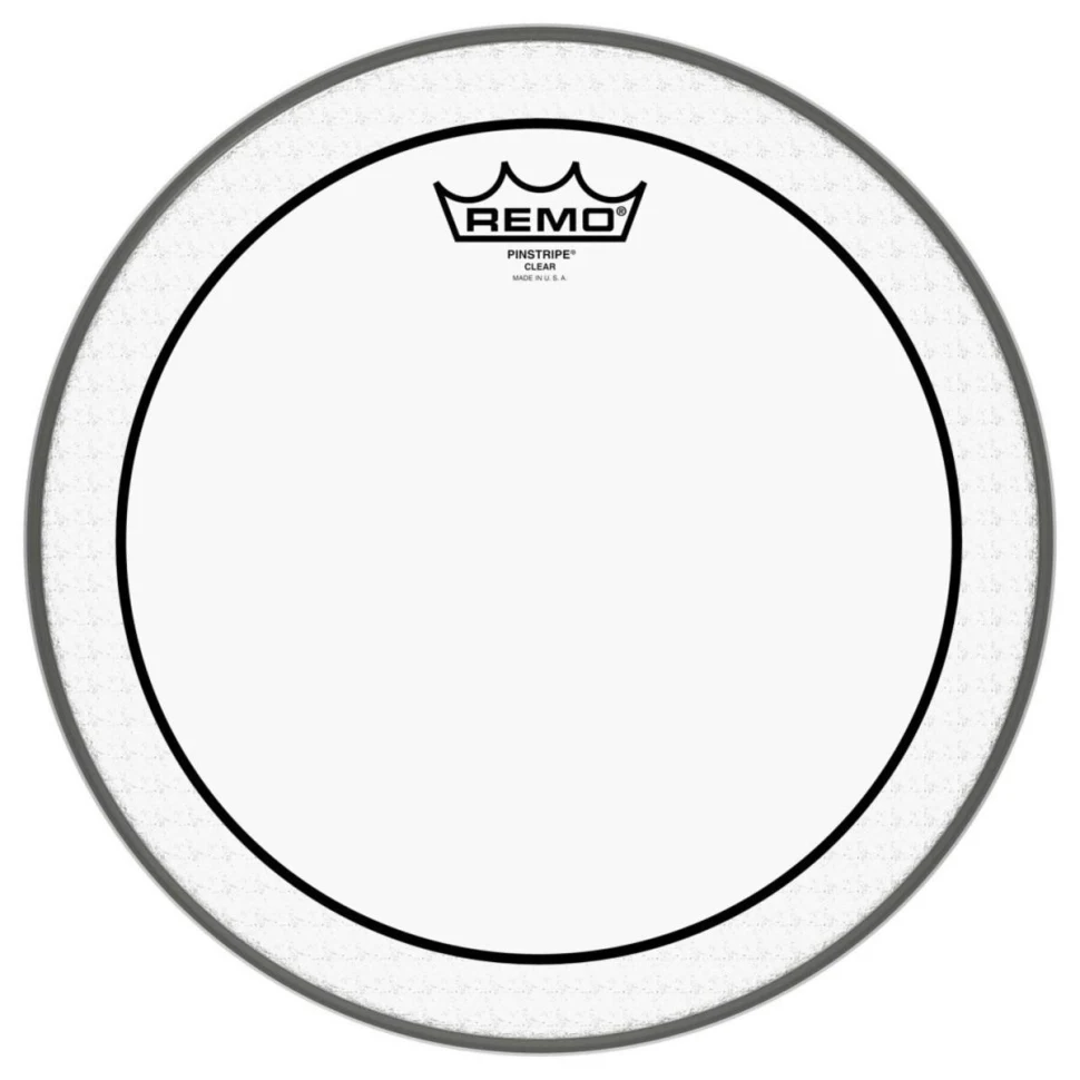 REMO PS-0310-00 Batter, Pinstripe, Clear, 10"