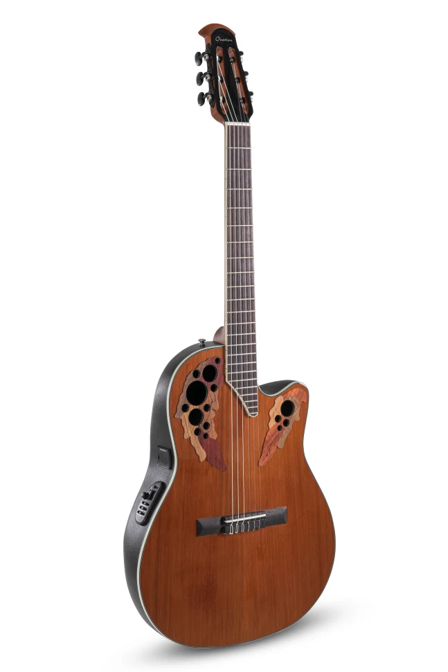 Ovation CE44C-4A-G Celebrity Elite Nylon Cedar Natural