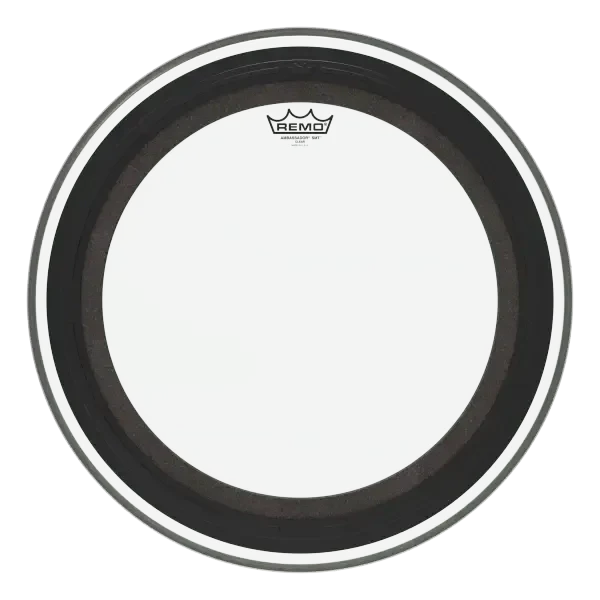 REMO BR-1320-00-SMT Bass, Ambassador SMT Clear, 20"