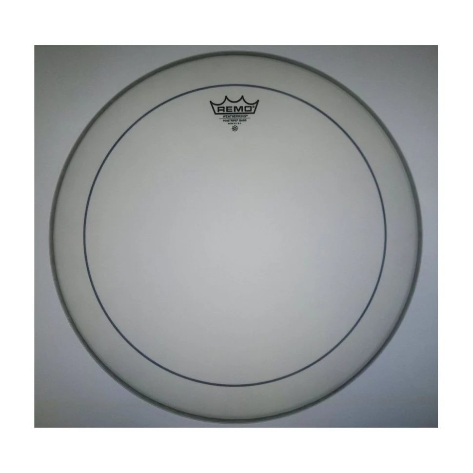 REMO PS-1126-00 Bass, Pinstripe, Coated, 26"