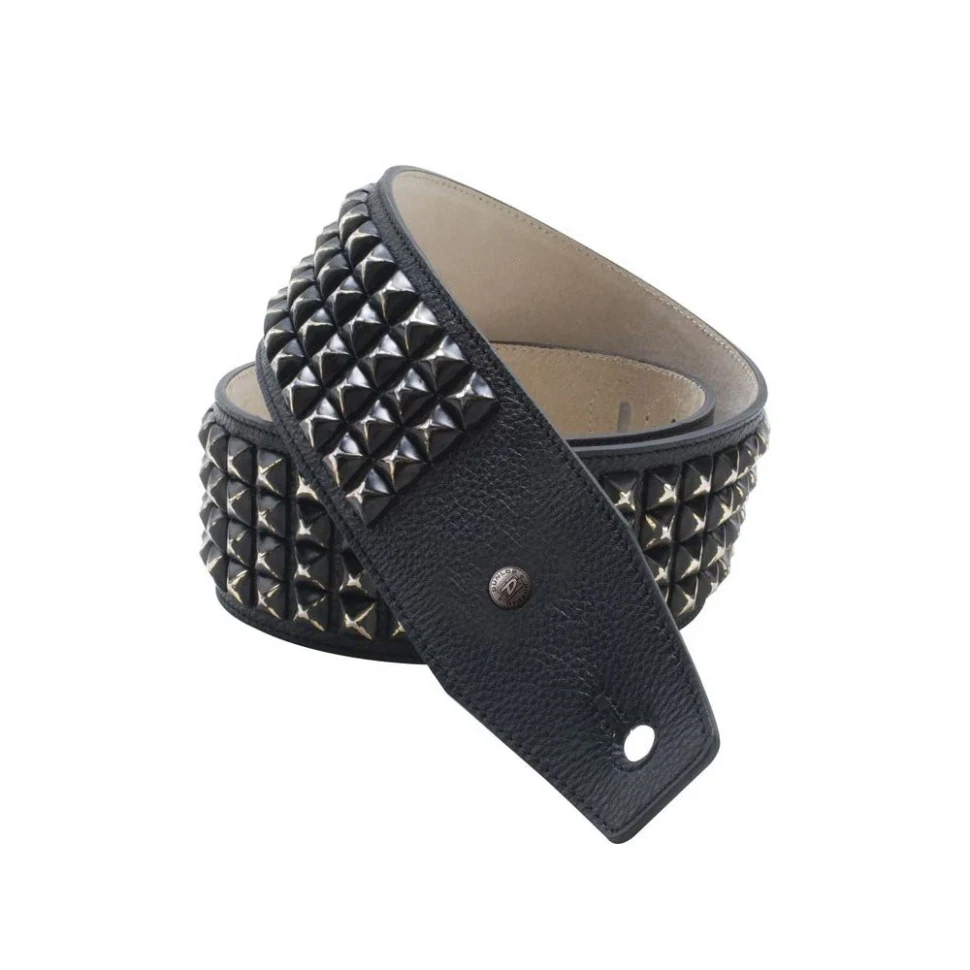 Dunlop BMF06BK Distressed Black Studs 2.5"