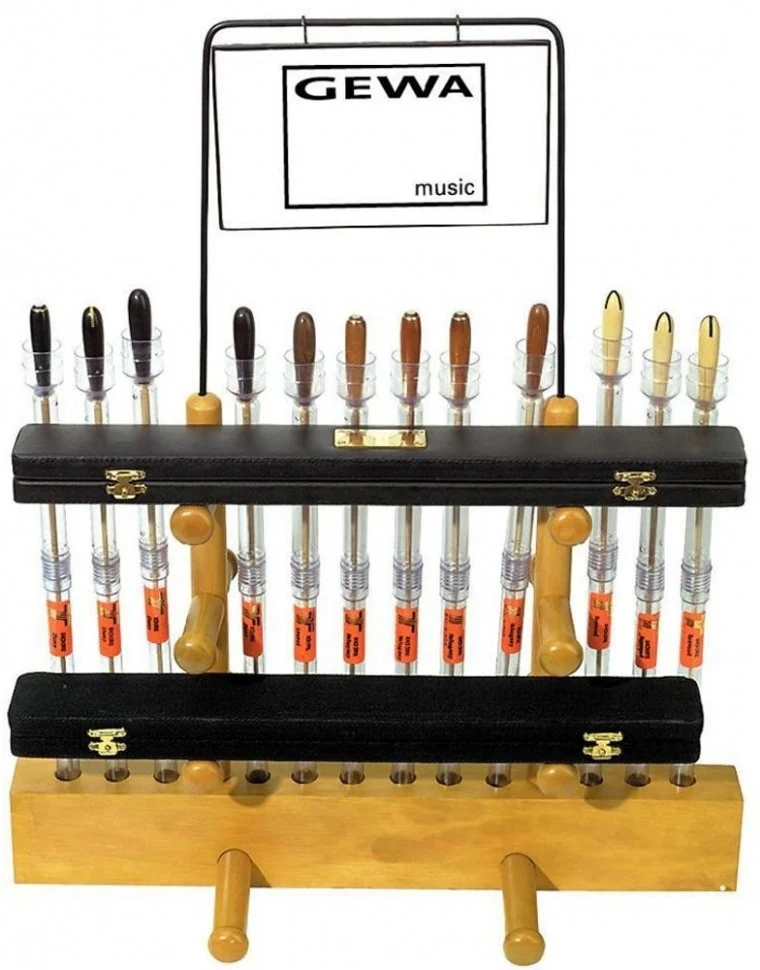 GEWA Taktstock Display With Two Cases
