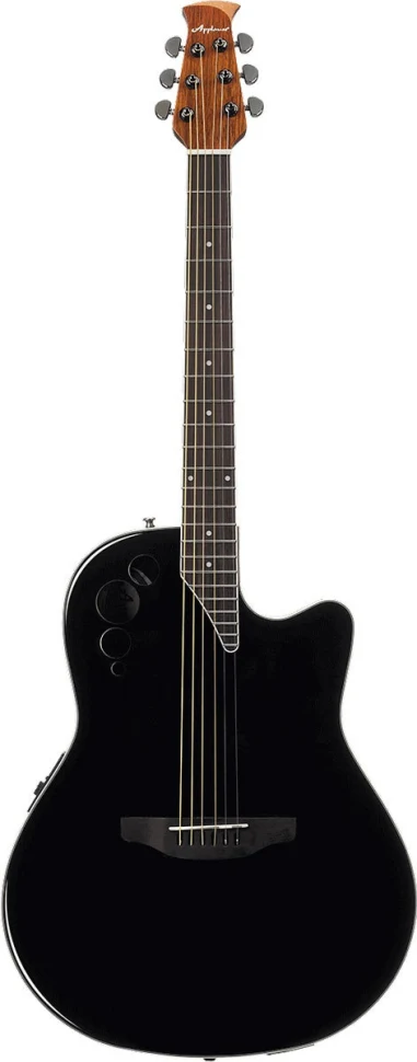 Applause AE44II-5S Elite Mid Cutaway Black Satin