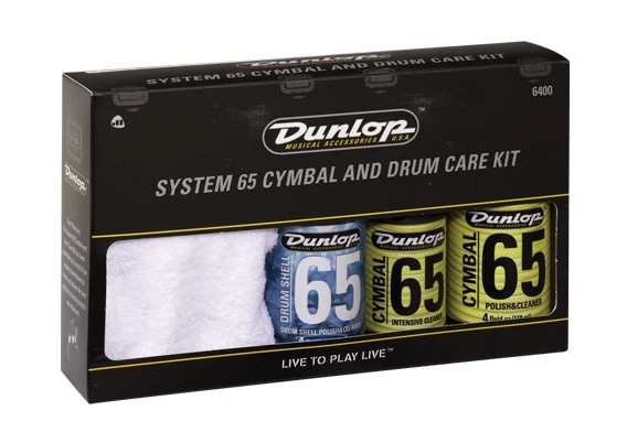 Dunlop 6400 Cymbal and Drum Care Kit