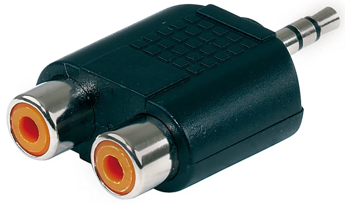 Alpha Audio Adapter 2 RCA(f)/TRS(m) переходник тюльпаны - стереоджек 3.5 мм