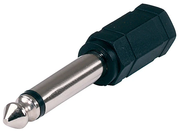 Alpha Audio Adapter TS(f)/TS(m) переходник моноджек 3.5 мм - моноджек 6.3 мм