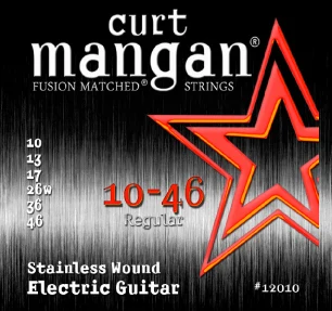 Curt Mangan Stainless Wound Set 10-46