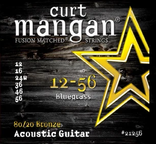 Curt Mangan 80/20 Bronze Bluegrass Set 12-56