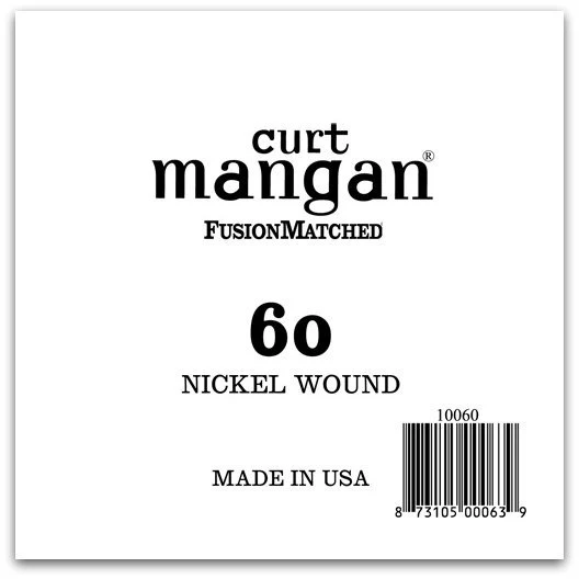 Curt Mangan 60 Nickel Wound Ball End