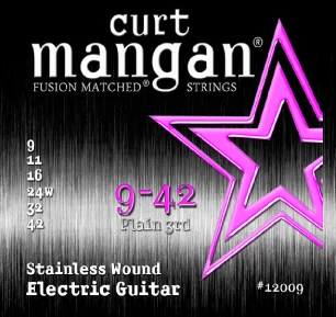 Curt Mangan Stainless Wound Set 9-42
