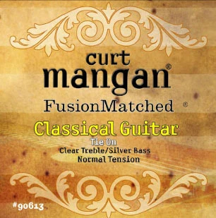 Curt Mangan Normal Tension Classical Clear/Silver