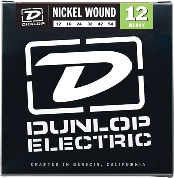 Dunlop DEN Nickel Plated Steel Heavy 12-54