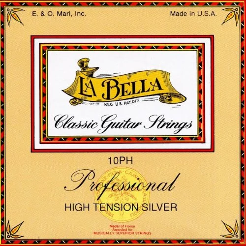 La Bella 10PH Professional High Tension Silver