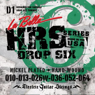 La Bella HRS-D1 Drop Tune 10-64